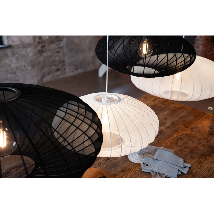 Markslöjd 108793 - Hanglamp aan een koord FORENCE 1xE27/40W/230V diameter 60 cm zwart