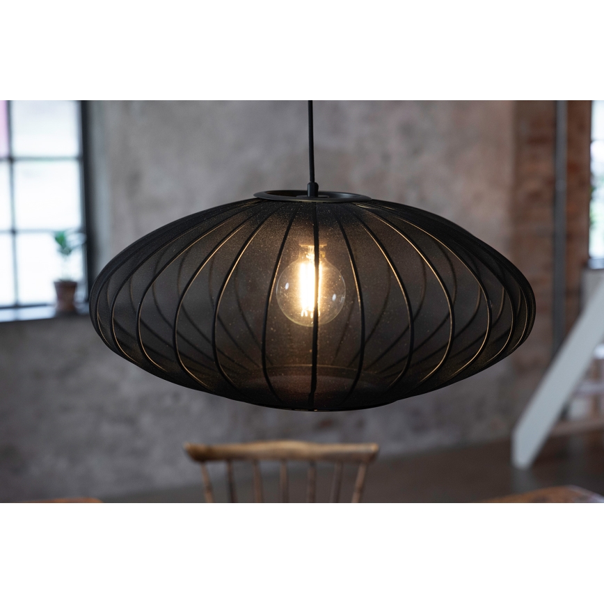 Markslöjd 108793 - Hanglamp aan een koord FORENCE 1xE27/40W/230V diameter 60 cm zwart