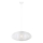 Markslöjd 108794 - Hanglamp aan een koord FORENCE 1xE27/40W/230V diameter 60 cm wit