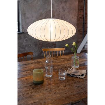 Markslöjd 108794 - Hanglamp aan een koord FORENCE 1xE27/40W/230V diameter 60 cm wit