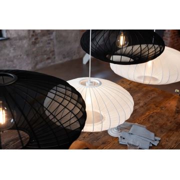 Markslöjd 108794 - Hanglamp aan een koord FORENCE 1xE27/40W/230V diameter 60 cm wit