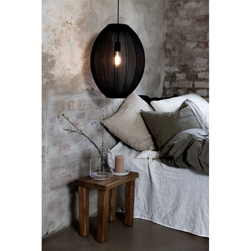 Markslöjd 108795 - Hanglamp aan een koord FLORENCE 1xE27/40W/230V zwart