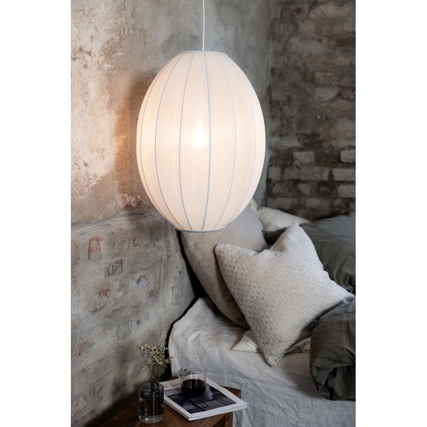 Markslöjd 108796 - Hanglamp aan een koord FLORENCE 1xE27/40W/230V wit