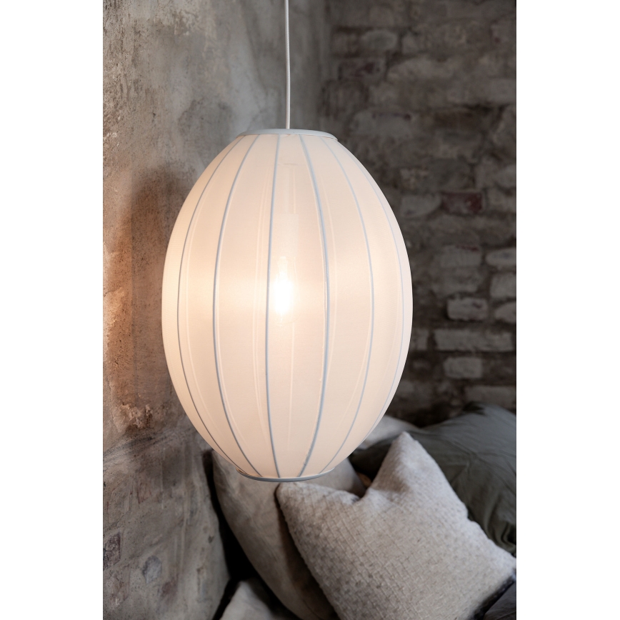 Markslöjd 108796 - Hanglamp aan een koord FLORENCE 1xE27/40W/230V wit