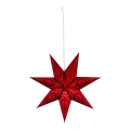 Markslöjd 700122 - Décoration de Noël SATURNUS 1xE14/25W/230V d. 45 cm rouge
