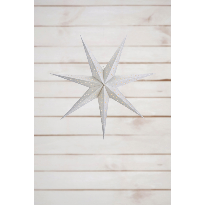 Markslöjd 705613 - Décoration de Noël BLANK LED/0,4W/3xAA 75 cm argent