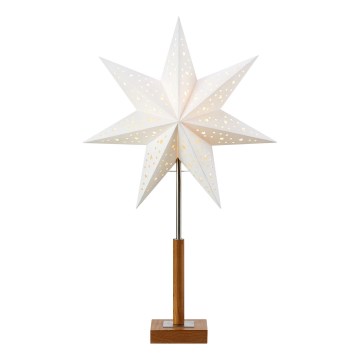 Markslöjd 706041 - Décoration de Noël SOLVALLA 1xE14/25W/230V 35 cm blanc/chêne