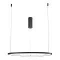 Maytoni MOD072PL-L28B3K1 - LED Hanglamp aan een koord GLINT LED/24W/230V zwart diameter 60 cm