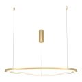 Maytoni MOD072PL-L36BSK1 - LED Hanglamp aan een koord GLINT LED/36W/230V goud diameter 80 cm