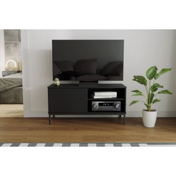 Meuble TV ERISTI 50x100,8 cm noir