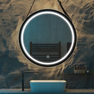 Miroir de salle de bain rétro-éclairé LED/20W/230V 3000/4000/6000K IP44