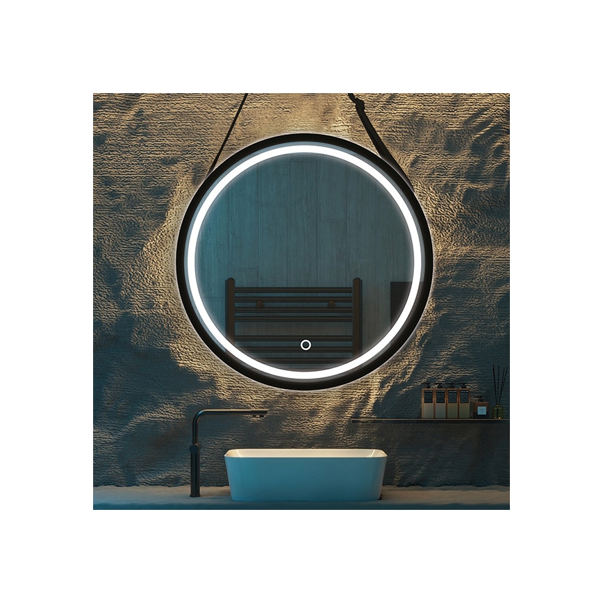 Miroir de salle de bain rétro-éclairé LED/20W/230V 3000/4000/6000K IP44