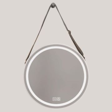 Miroir rétro-éclairé à intensité variable salle de bain LED/20W/230V 4000K IP44