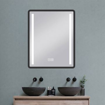 Miroir rétro-éclairé à intensité variable salle de bain LED/20W/230V 4000K IP44