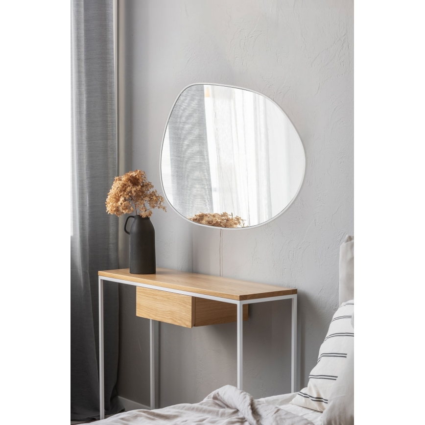 Miroir mural avec un rétroéclairage LED PIAGO 46x60 cm blanc