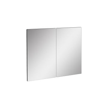 Miroir mural avec un rétroéclairage LED RECTANGULAR 80x60 cm blanc