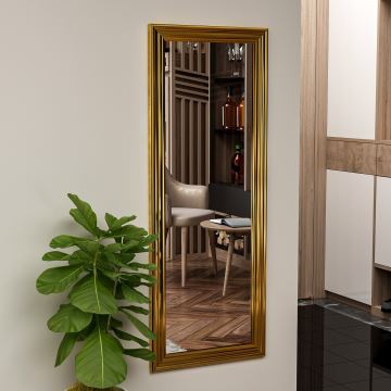 Miroir mural SMOOTH 105x40 cm doré