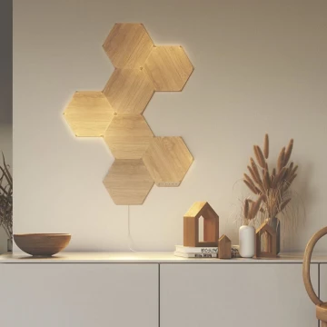 Nanoleaf - LOT 7x Panneau à intensité variable LED HEXAGONS LED/2W/230V Wi-Fi