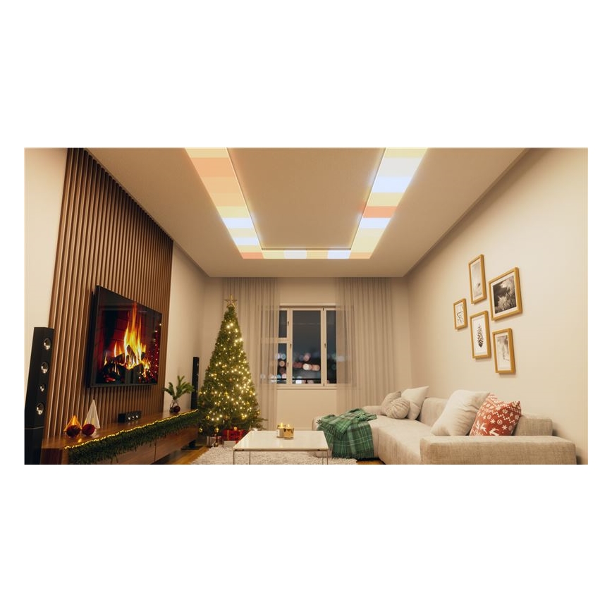 Nanoleaf - Kit d'extension LED RGBW Luminaire dimmable SKYLIGHT LED/16W/230V 2700-6500K Wi-Fi