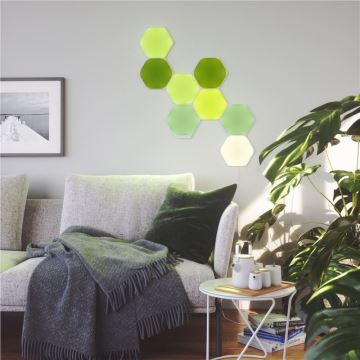 Nanoleaf - LOT 9x Panneau à intensité variable LED RGB SHAPES HEXAGON LED/2W/230V Wi-Fi