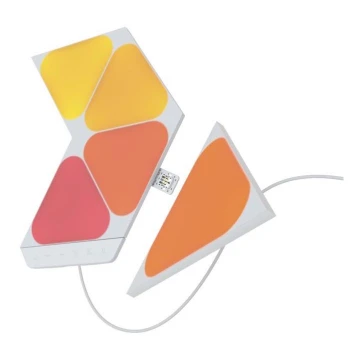 Nanoleaf NL48-5002TW-5PK - SET 5x LED RGB Dimbaar paneel TRIANGLES LED/0,5W Wi-Fi