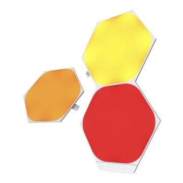 Nanoleaf - SET 3x LED RGB Dimpaneel HEXAGON LED/2W/230V Wi-Fi