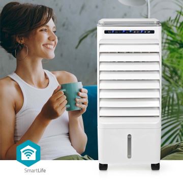 Climatiseur 65W/230V Wi-Fi Tuya blanc + télécommande