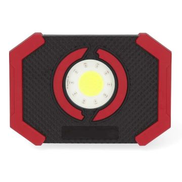 Projecteur LED à intensité variable et rechargeable avec batterie portative LED/10W/3000 mAh IPX2