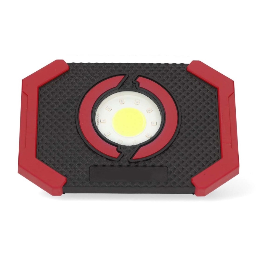 Projecteur LED à intensité variable et rechargeable avec batterie portative LED/10W/3000 mAh IPX2