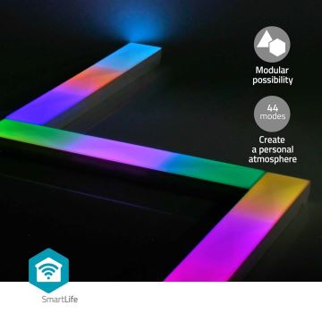 LED RGBW Smart dimbaar rails SmartLife LED/8W/230V Wi-Fi Tuya + afstandsbediening