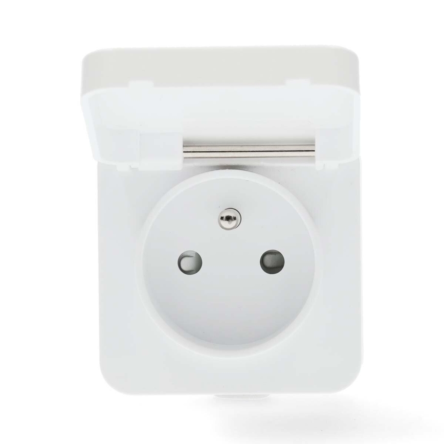 Prise connectée Smartlife 3680W/230V/ Type E/16A Wi-Fi Tuya IP44