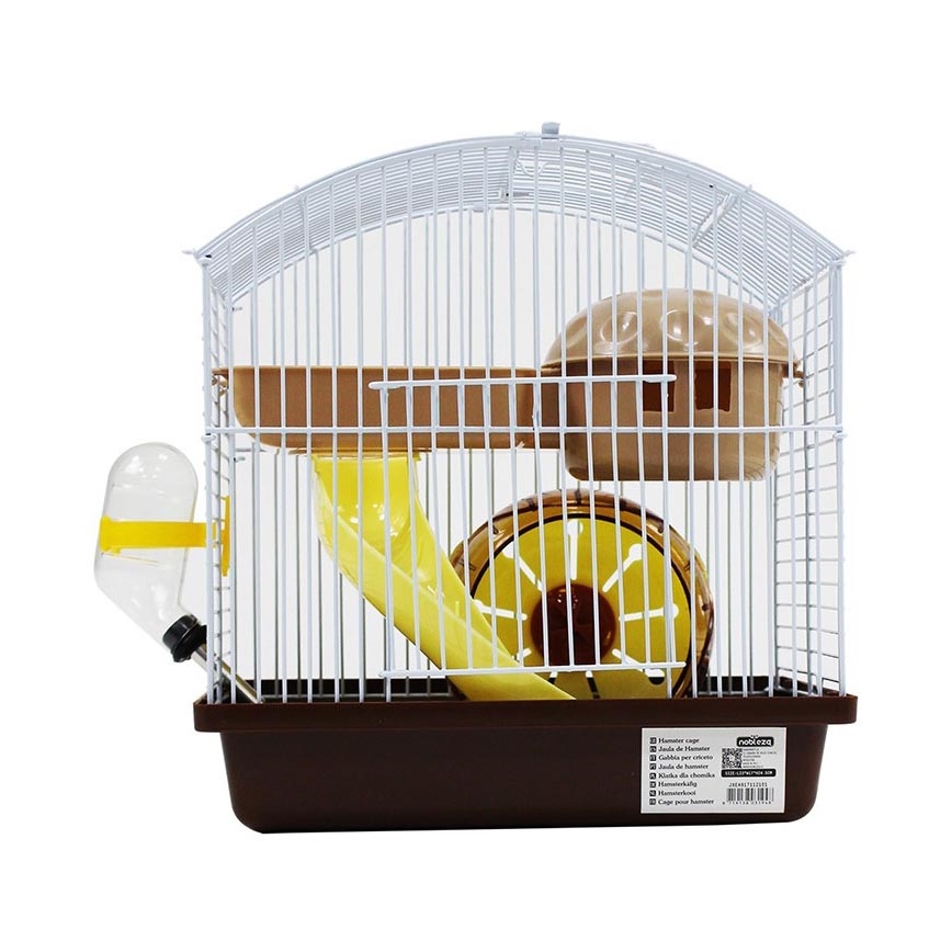 Nobleza - Cage à hamster marron