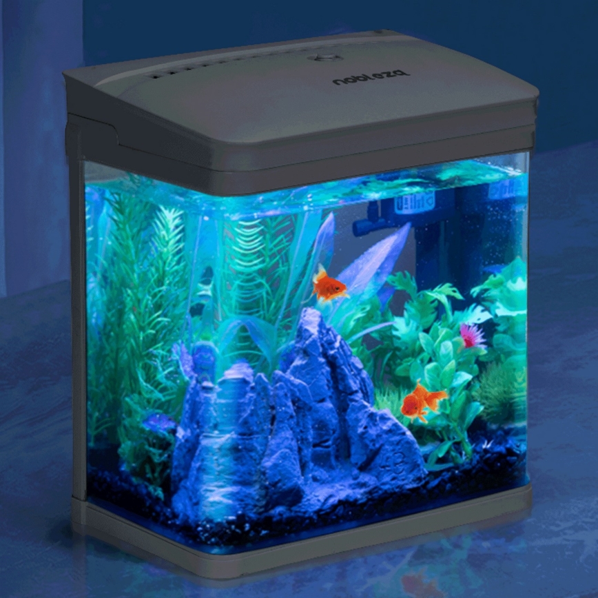 Nobleza - Éclairage d'aquarium RGB LED/3W/230V IPX7 + Télécommande