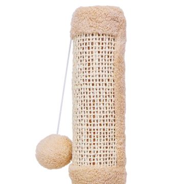 Nobleza - Griffoir pour chat 38x33,5 cm beige