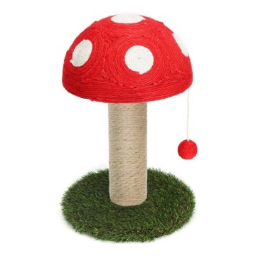 Nobleza - Griffoir pour chat 47x29 cm champignon