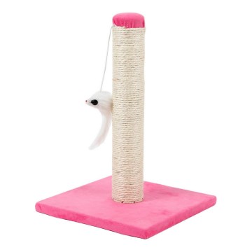 Nobleza - Griffoir pour chats rose/beige