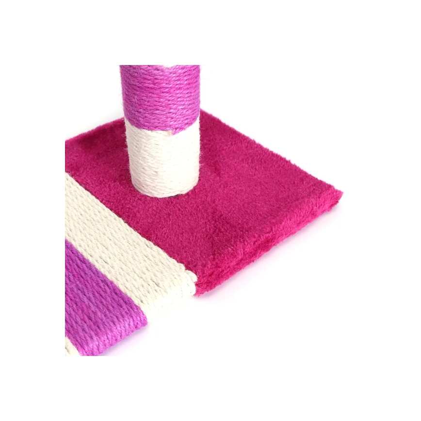 Nobleza - Krabpaal voor katten 55x45x20 cm roze