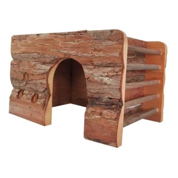 Nobleza - Maison en bois pour rongeurs 25x40x29cm