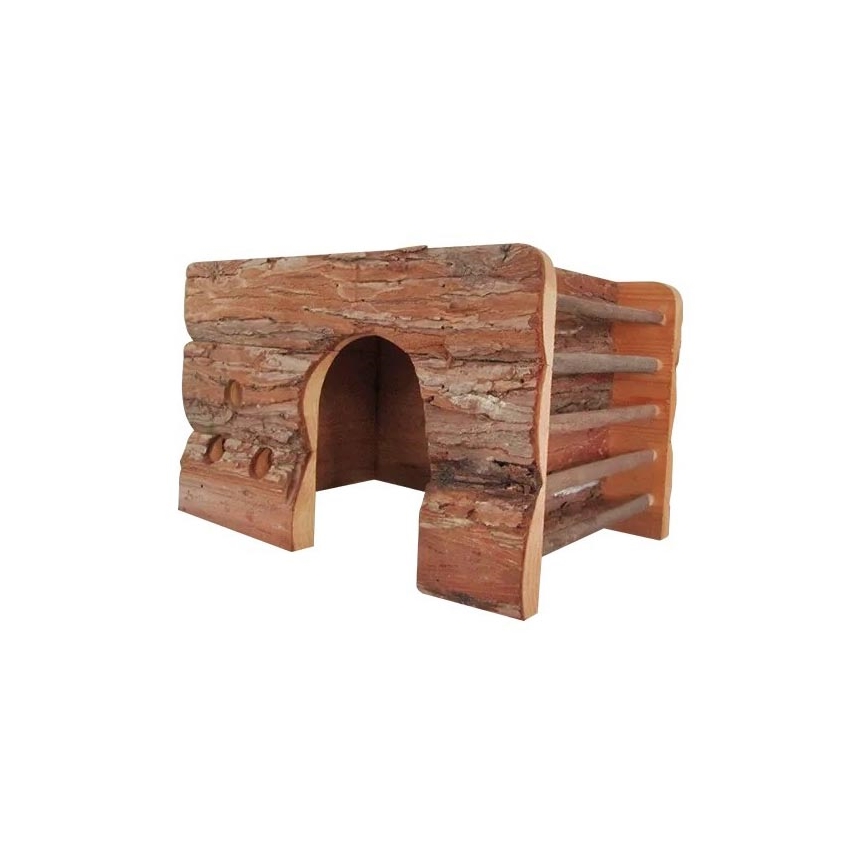 Nobleza - Maison en bois pour rongeurs 25x40x29cm