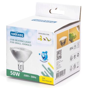 Nobleza - UVB Lamp voor terrarium E27/50W/230V IP54