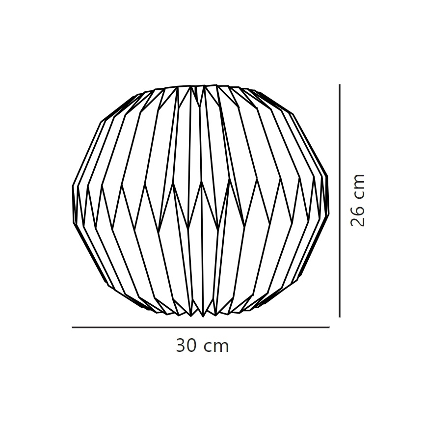 Nordlux - Abat-jour BELLOY E27 d. 30 cm