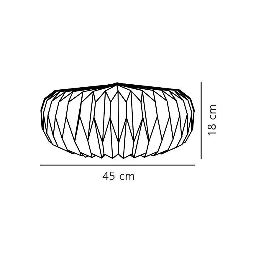 Nordlux - Abat-jour BELLOY E27 d. 45 cm