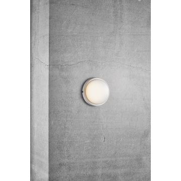 Nordlux - Applique murale extérieure CUBA LED/6,5W/230V IP54 d. 17,5 cm blanc