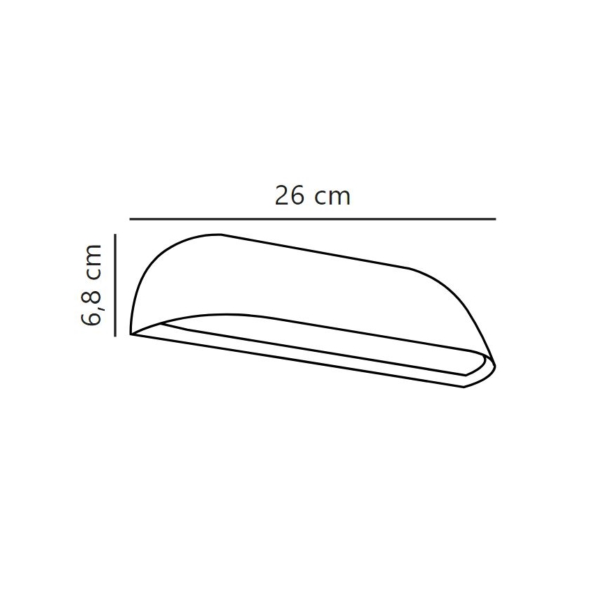 Nordlux - Applique murale extérieure FRONT LED/9,5W/230V IP44