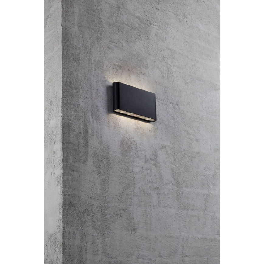 Nordlux - Applique murale extérieure KINVER LED/8,5W/230V IP54 noir