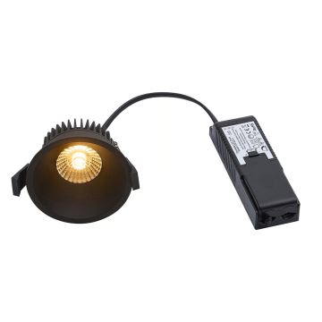 Nordlux - LED dimbare badkamer inbouwspot ALBRIC LED/8W/230V IP44 zwart