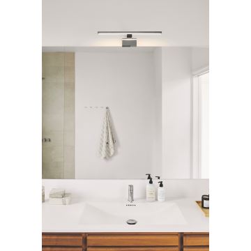 Nordlux - Éclairage de miroir salle de bain MARLEE LED/8,9W/230V IP44 3000K 50 cm chrome brillant