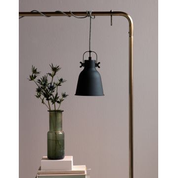 Nordlux - Hanglamp aan een koord ADRIAN 1xE27/25W/230V diameter 16 cm antraciet