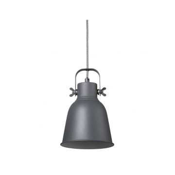 Nordlux - Hanglamp aan een koord ADRIAN 1xE27/25W/230V diameter 16 cm antraciet