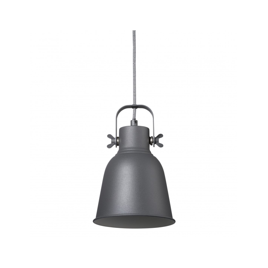 Nordlux - Hanglamp aan een koord ADRIAN 1xE27/25W/230V diameter 16 cm antraciet